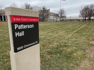 Patterson Hall sign