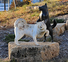 Murrill Art Collection - dog statues